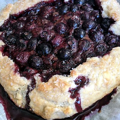 Rustic Strawberry or Blueberry Tart | The Cookalong Podcast