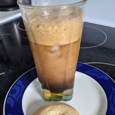 Iced Brown Sugar Latte with Shaken Espresso. - Half Baked Harvest