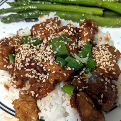Spicy Orange Sesame Chicken | The Cookalong Podcast