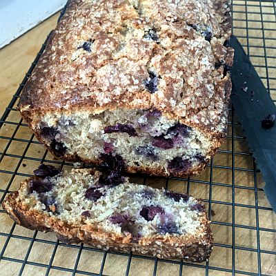 Blueberry Almond Quickbread : The Perfect Snack | The Cookalong Podcast