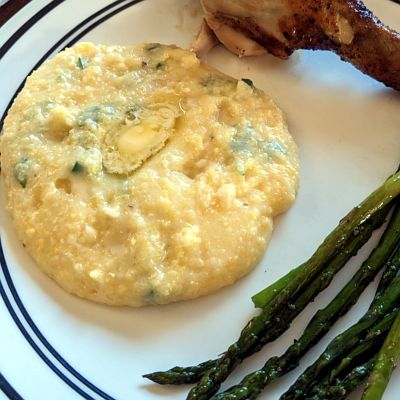 Creamy Cheddar Polenta : A Cookalong Podcast Quick Bite | The Cookalong Podcast
