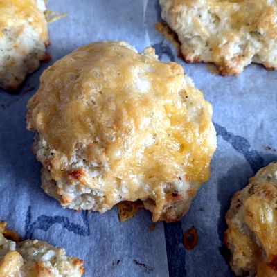 Rosemary Cheddar Drop Biscuits : Easy &amp; Irresistible | The Cookalong Podcast